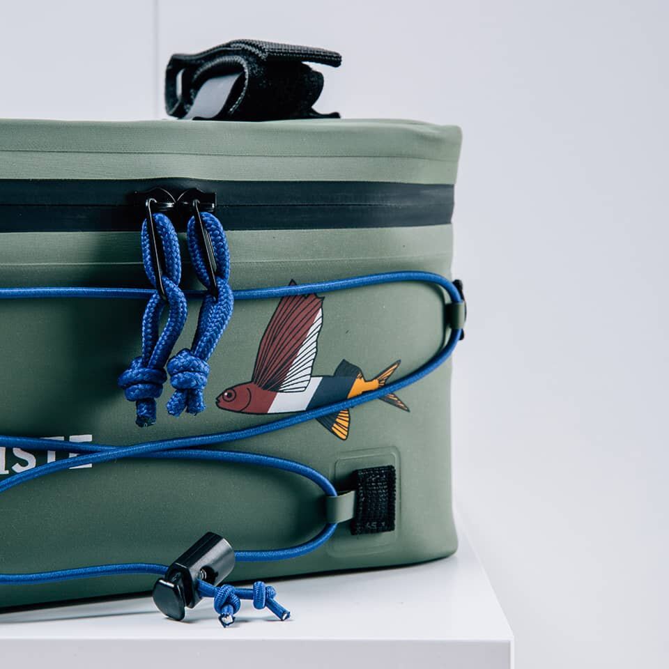 Café du Cycliste Handlebar Bag Waterproof Handlebar Bag Radtasche Khaki