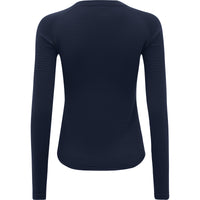 Universal Colours Mono Thermal Women's Base Layer Long Sleeve Unterhemd langarm Navy Blue