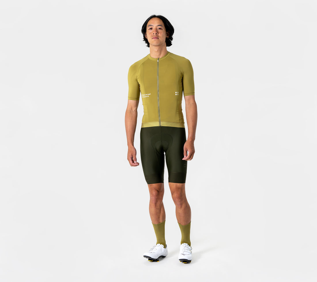 Maillot Universal Colors Mono Homme Olive Gold