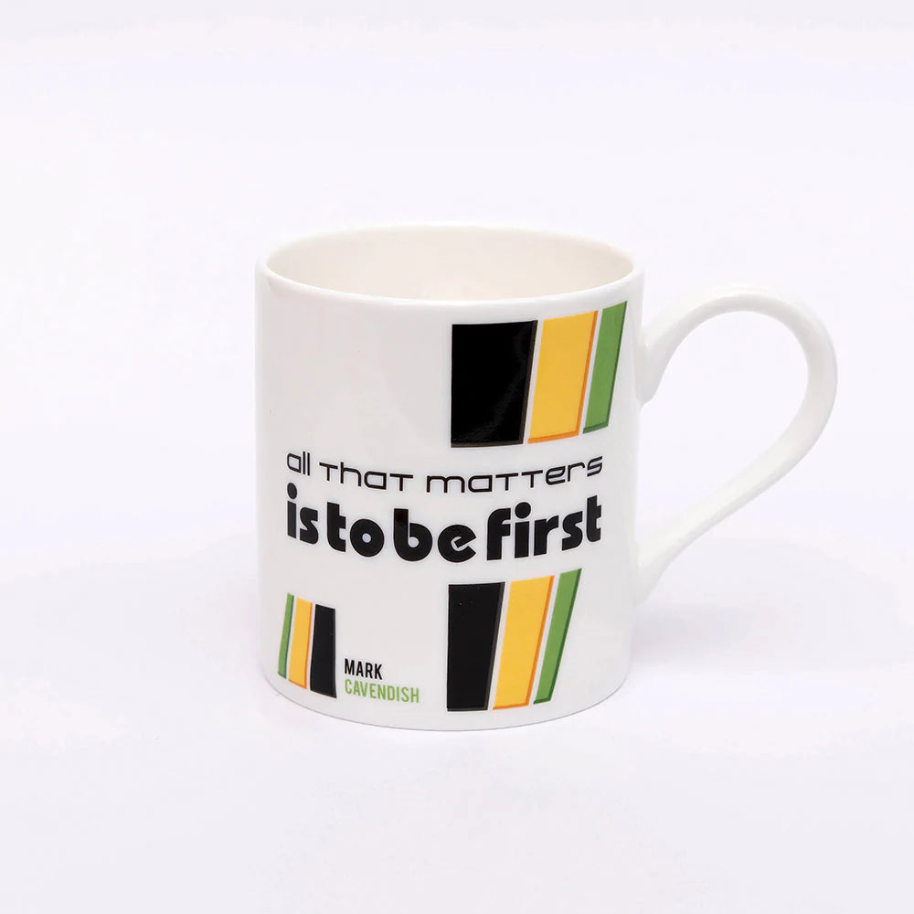 Handmade Cyclist Mark Cavendish Mug