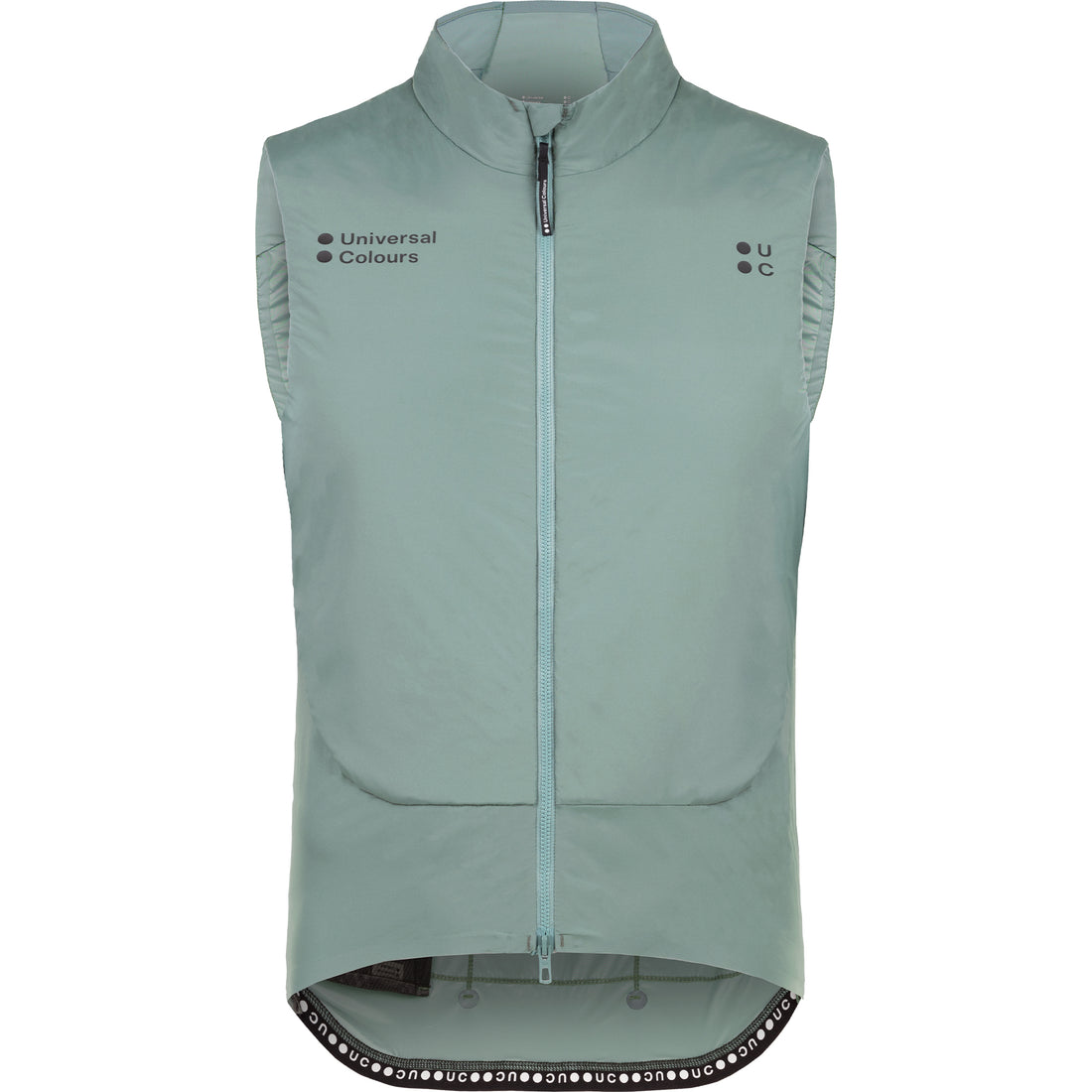 Universal Colors Chroma Insulated Unisex Gilet Thermal Wind Vest Green Daze