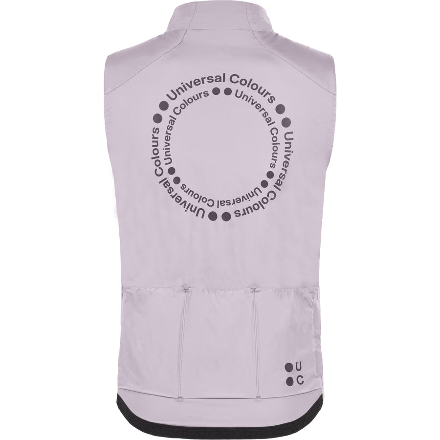 Universal Colors Chroma Insulated Unisex Gilet Thermal Wind Vest Lilac Mist