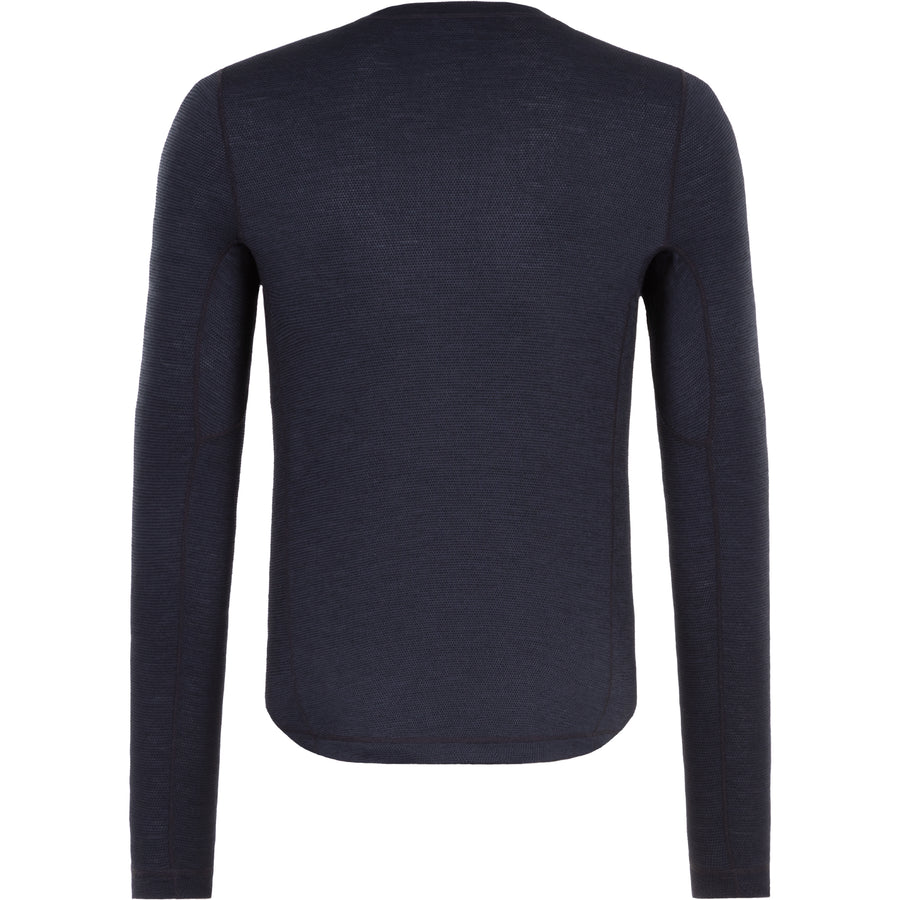 Universal Colours Chroma Men’s Merino Long Sleeve Base Layer Unterhemd langarm Smoked Navy Blue