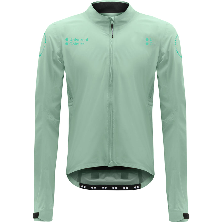 Universal Colors Chroma Giacca antipioggia da uomo Verdigris Green
