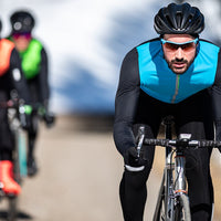 Q36.5 Air Insulation Jacket Unisex Fahrradjacke Blau