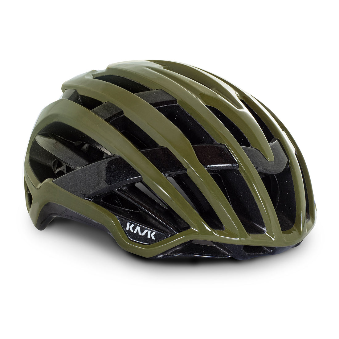 Kask Valegro Helmet Casque de vélo de route Vert olive