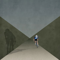 Handmade Cyclist Lizzie Deignan Paris Roubaix Femmes 2nd Edition Cycling Art Print