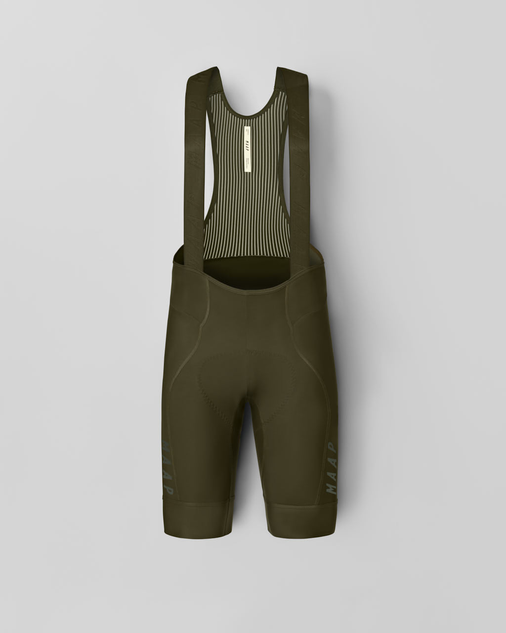 Maap Team Bib Evo Salopette corta da uomo verde oliva