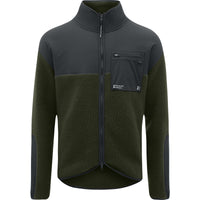 Universal Colours Mono Fleece Unisex Jacket Casual Jacke Canopy Green