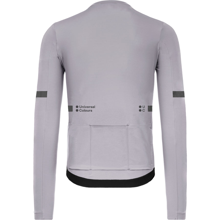 Maglia a maniche lunghe da uomo Universal Colors Mono Nebbia lilla