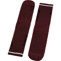Universal Colours Mono Merino Socks Radsocken Mars Red