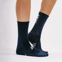 Universal Colours Mono Summer Socks Radsocken Navy Blue