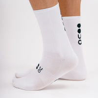 Universal Colours Mono Summer Socks Radsocken White
