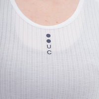 Universal Colours Mono Women's Sleeveless Base Layer Unterhemd White
