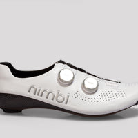 Nimbl Ultimate Road Shoes Chaussures De Route Blanc Argent