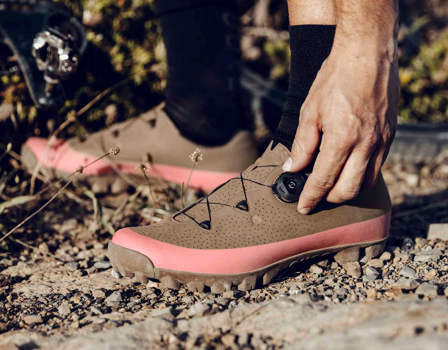 Chaussures Quoc Gran Tourer II Off Road Chaussures Gravel Rose