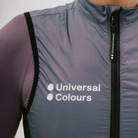 Universal Colours Spectrum Lightweight Unisex Gilet Windweste Iridescent Violet