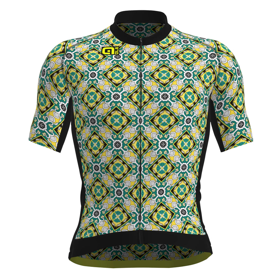 Alé PRR Maiolica Short Sleeve Jersey maglia ciclismo unisex verde