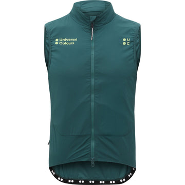 Universal Colours Chroma Insulated Unisex Gilet Thermo-Windweste Spruce Green