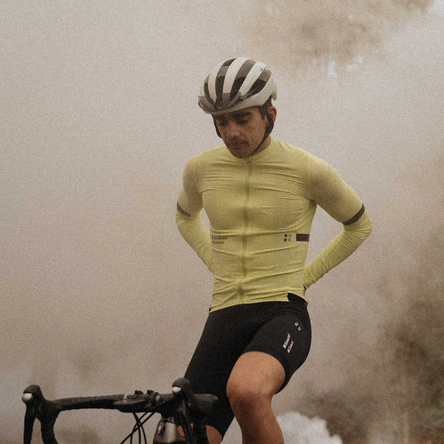Maglia manica lunga da uomo Universal Colors Mono Glam Lime