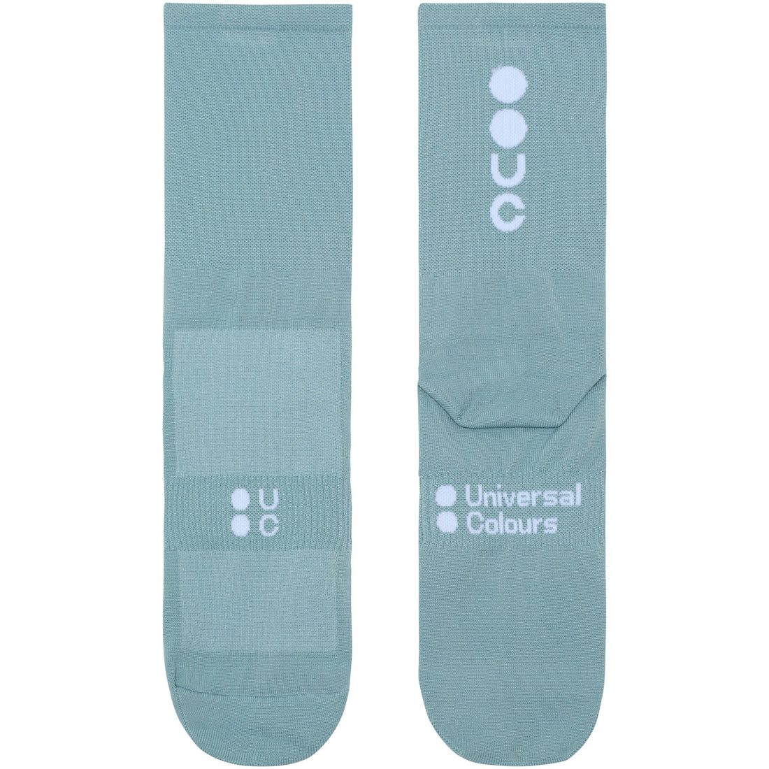 Chaussettes d'été Universal Colors Mono bleu sarcelle