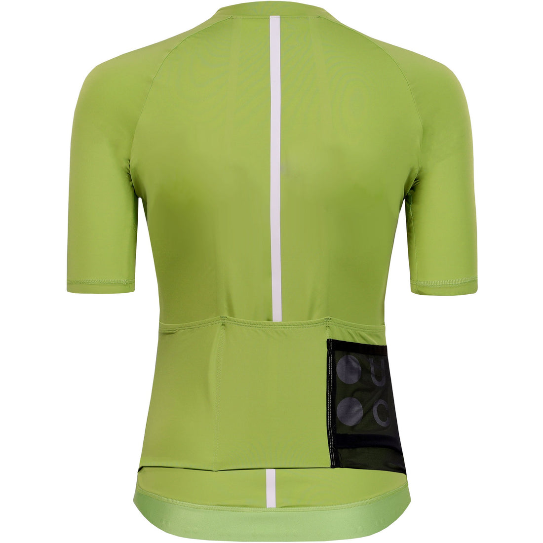 Universal Colours Mono Women's Short Sleeve Jersey Radtrikot Spring Green