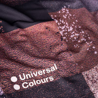 Universal Colours Spectrum Print Women's Short Sleeve Jersey Cubic Brown