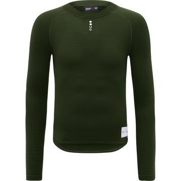 Universal Colors Mono Thermal Couche de base pour homme à manches longues Canopy Vert