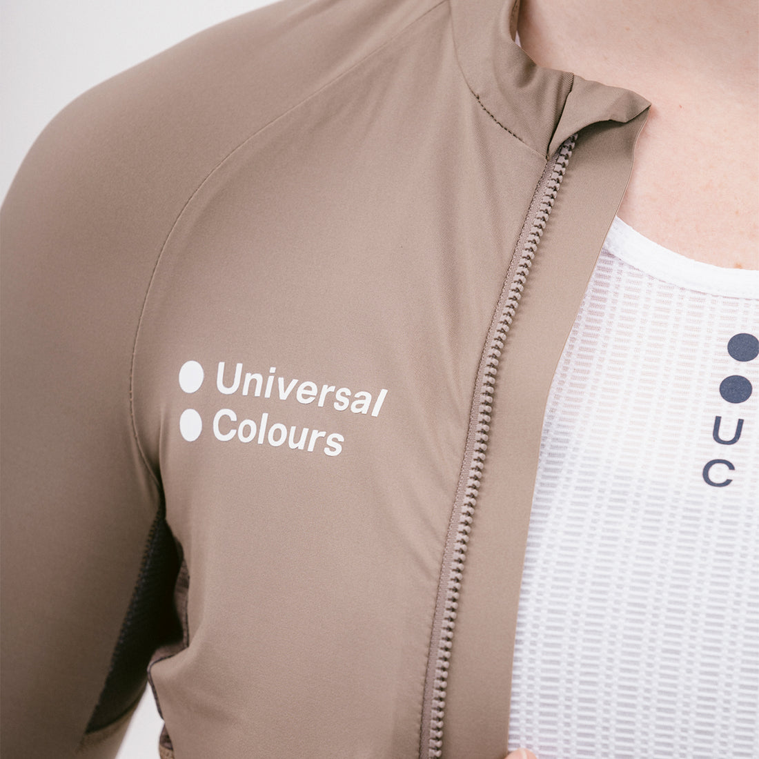 Universal Colours Mono Women's Short Sleeve Jersey Radtrikot Portobello