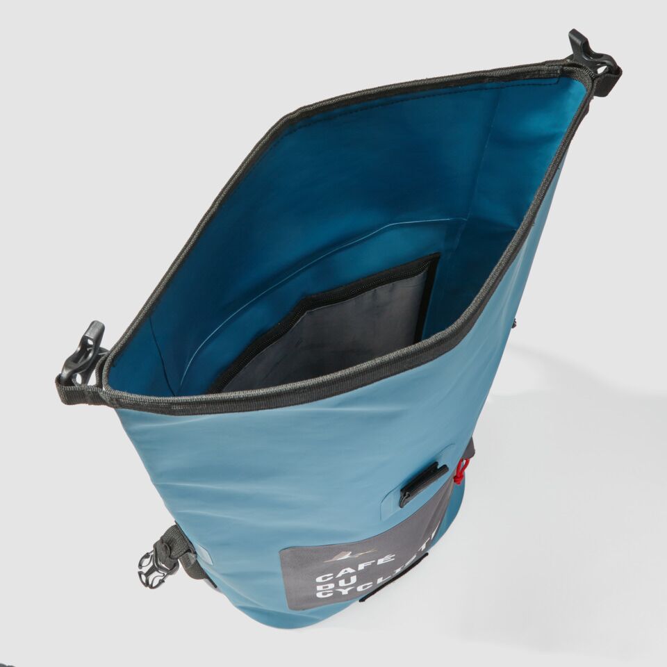 Café du Cycliste Backpack Waterproof Rucksack Bleu Clair