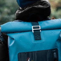 Café du Cycliste Backpack Waterproof Rucksack Bleu Clair