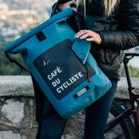 Café du Cycliste Backpack Waterproof Rucksack Bleu Clair