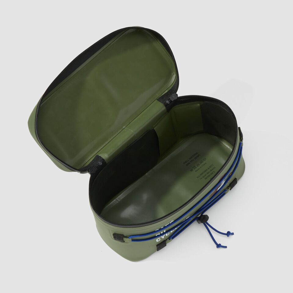 Café du Cycliste Handlebar Bag Waterproof Handlebar Bag Radtasche Khaki