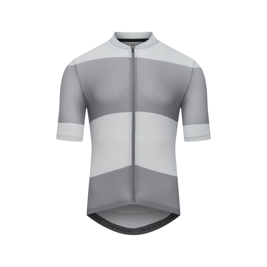 Café du Cycliste Angeline Men's Ultralight Cycling Jersey Radtrikot Grey
