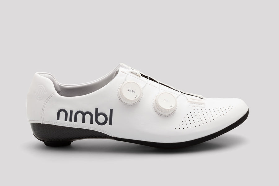Chaussures Nimbl Exceed Road Chaussures Route Tout Blanc