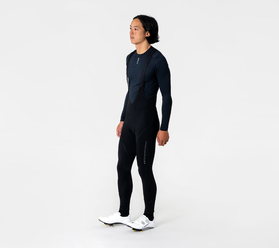 Universal Colours Chroma Men’s Merino Long Sleeve Base Layer Unterhemd langarm Smoked Navy Blue