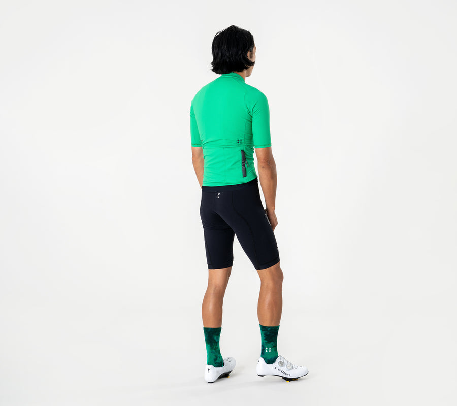 Universal Colours Mono Men’s Thermal Short Sleeve Jersey Radtrikot Bold Apple