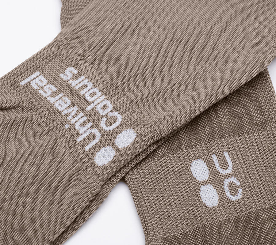 Universal Colours Mono Summer Socks Radsocken Portobello Grey