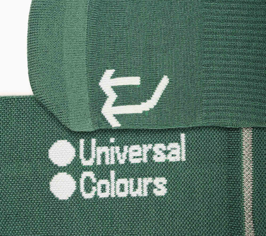 Chaussettes Universal Colors Mono Merino Vert Daze
