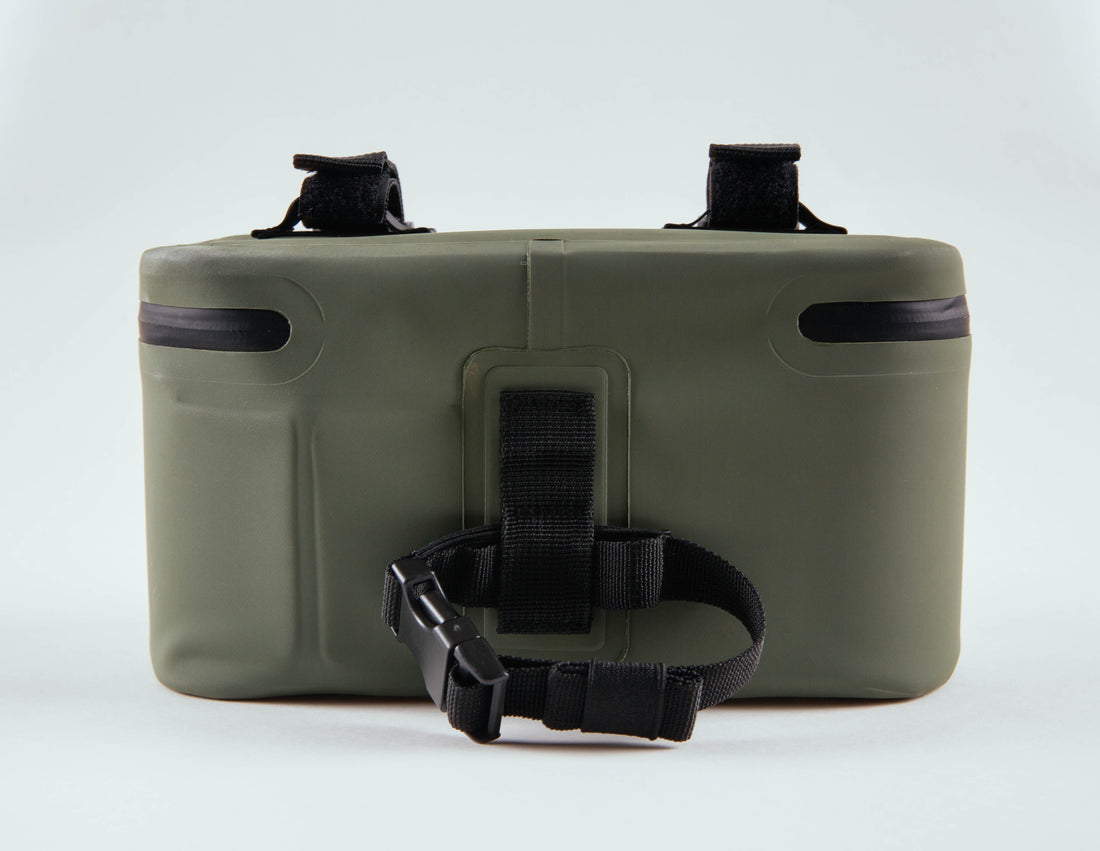 Café du Cycliste Handlebar Bag Waterproof Handlebar Bag Radtasche Khaki