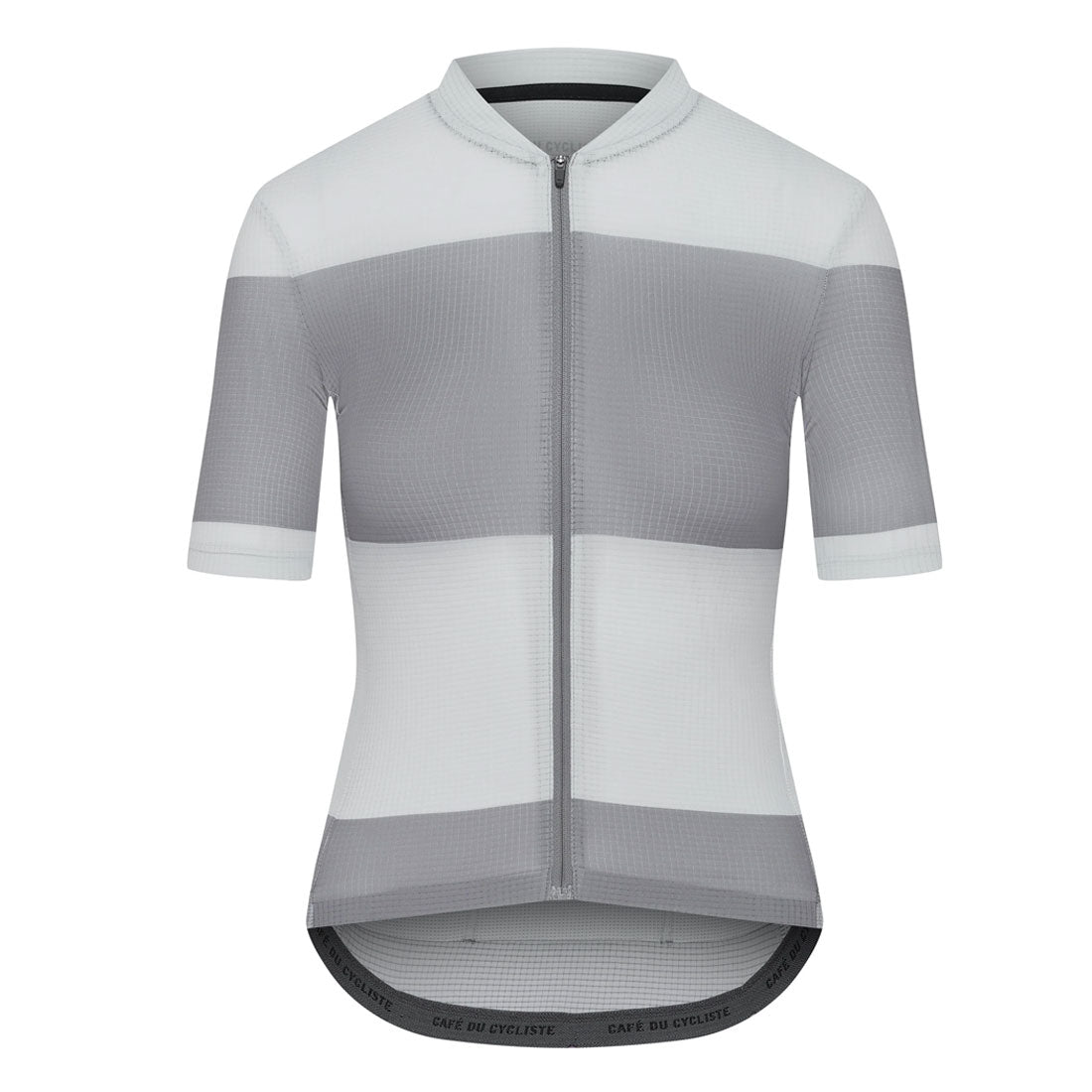 Café du Cycliste Angeline Womens's Ultralight Cycling Jersey Radtrikot Grey