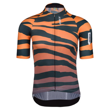Q36.5 Short Sleeve Jersey R2 Tiger Men Radtrikot Orange